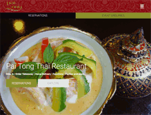 Tablet Screenshot of pai-tongthai.com.au